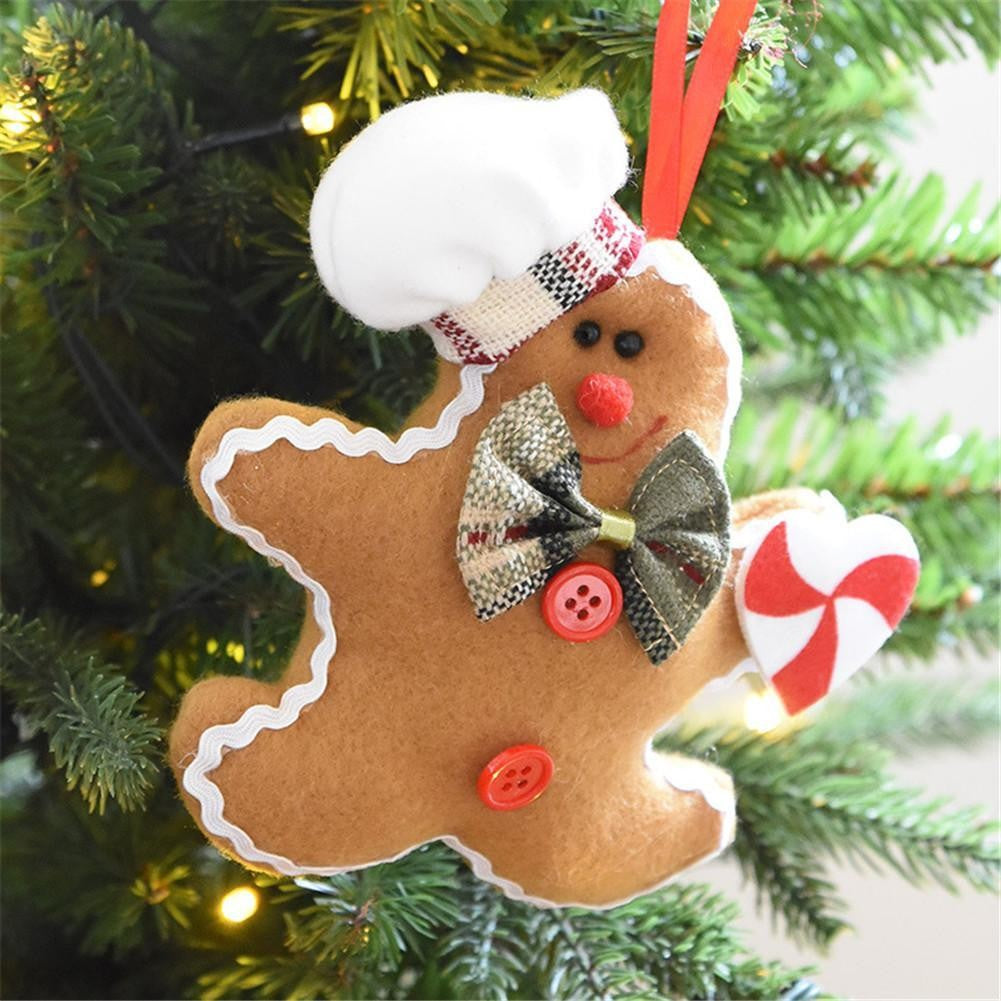 Christmas Festival Holiday Home Decoration Gingerbread Man Doll